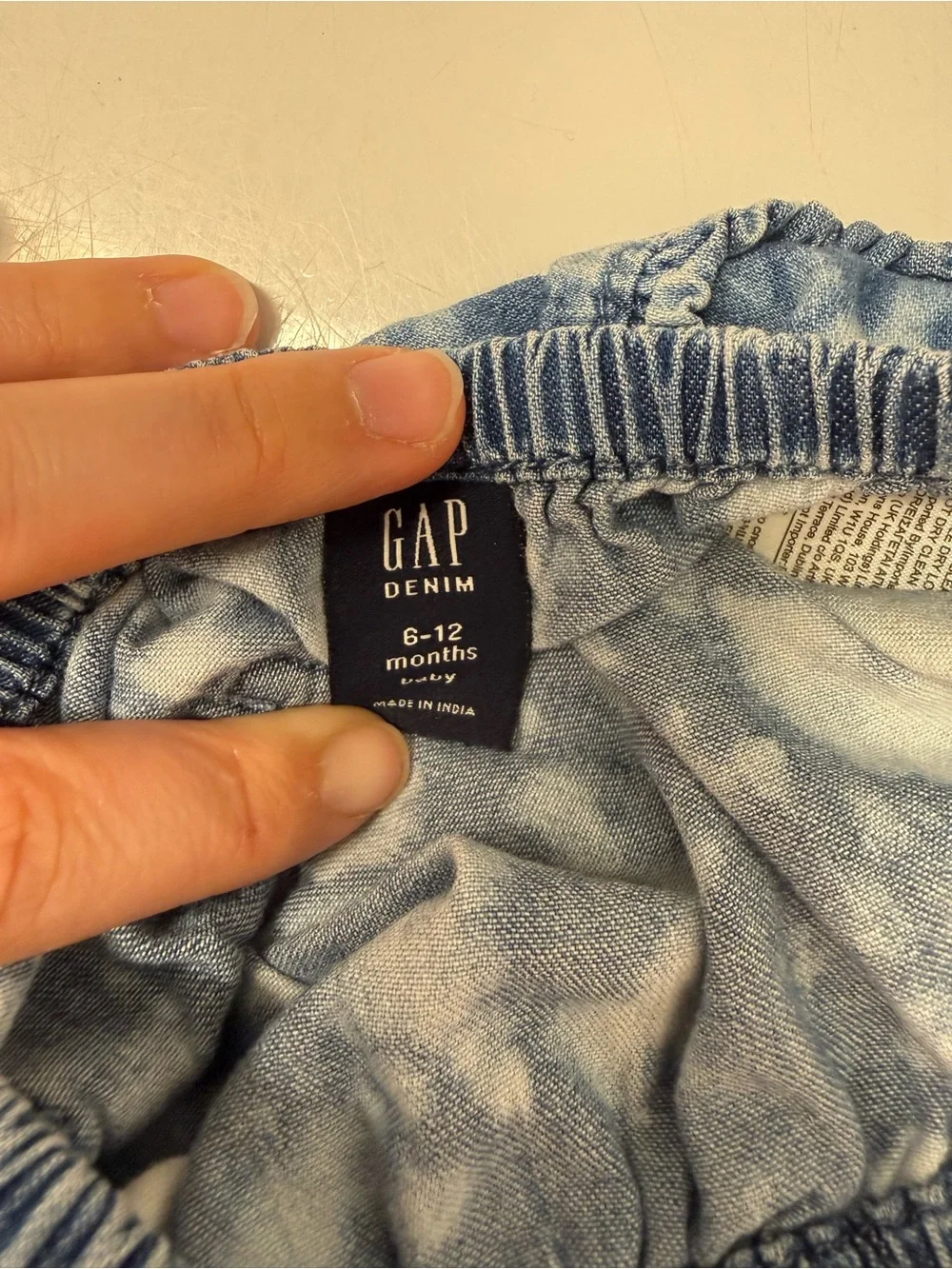GAP Blue Tie-Dye Bloomers